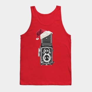 Christmas Vintage Camera Tank Top